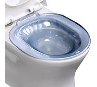 Sitz Bath Tub, Sitz Bath for Toilet, Portable Safe Over The Toilet Tub for Hemorrhoids Postpartum Private Care, Postpartum