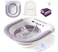 Sitz Bath, Unisex Sitz Bath for Toilet, Electric Sitz Bath for Hemorrhoids, Sitz Bath Soak Tub, Sitz Bath Postpartum Care, Home Use Portable for Easy Storage, Collapsible Storage, Wide Seat