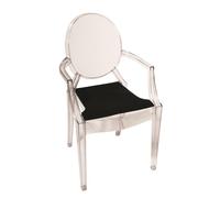 Sitzauflage - Filzauflage für Louis Ghost Black Philippe Starck SINGLE PIECES