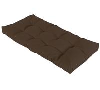 Sitzkissen für Gartenmöbel 90x45x8cm Dicke Bankauflage Polsterauflage für Innen und Außen Komfortables Bankpolster für Balkonstühle Kaffee Farbe Ideal für Fensterbank.