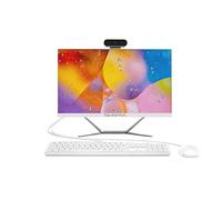 SIUGHVA All-in-One Desktop Computer 24", Quad-Core, 16GB RAM, 512GB SSD, Wired Keyboard& Mouse, RGB Speaker and Webcam, White (i7/16G/512G)