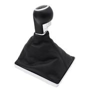 Siuku Car Gear Shift Knob Compatible with Opel for Astra H 2005-2009 6 Speed Car Gear Shift Knob Lever Pen Stick Gaitor Boot Cover