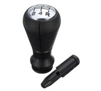 Siuku Car Gear Shift Knob Compatible with Peugeot for 207 2006-2013 5 Speed Manual Car Gear Shift Knob Lever Shifter with Gaitor Cover(Shift knob head)