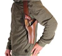 SIULAS Medieval Hidden Shoulder Retro Pistol Holster Western Cowboy Pistol Gun Holder for Women and Men