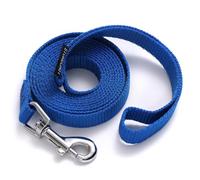 Siumouhoi 6 FT Puppy/Dog Leashes, Strong Traditional Style Leash with Easy to Use Collar Hook,Dog Lead Great for Small and Medium and Large Dog (Blue, 5/8 in x 6 ft)