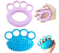 SiumPklay Hand Exercise Ball 20LB & Grip Strengthener 10LB Set - Hand Therapy Ball for Grip Strength Training, Arthritis & Carpal Tunnel Relief - Stress Relief Balls for Adults, Physical Therapy