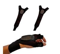 SiumPklay LED Gloves with Lights 2 PCS Rechargeable Flashlight Gloves for Fishing Camping Gift for Men. Durable Hands Free Torch Gloves Perfect Christmas Fishing Gifts Stocking Fillers