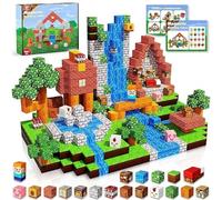 SiumPklay Magnetic Building Blocks, Click Blocks 100PCS STEM Toys for Kids Ages 3-10, Educational Stacking Construction Set with Strong Magnets, Montessori Learning Toys for Toddlers Boys Girls