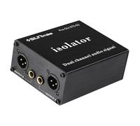 SIUNIMAS Pro XTS-02/XTS-02 Ground Loop Noise Isolator Box Hum Eliminator for Audio Playing System Ground Loop Isolation (Pro GLI-XTS-02)