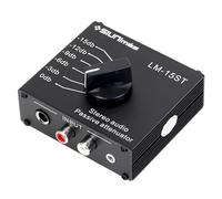 SIUNIMAS RCA&/AUX/1/4 1/8” Passive Stereo Inline Variable Audio Attenuator Adjustable Audio Attenuation Box for Home Theater and Official Audio Performance Playing (SIM-at-AUX/RCA/TS)