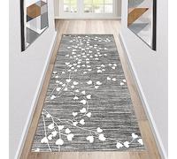 Siunwdiy Carpet Runners Non Slip Long Hallway Hall Runner Narrow Rugs Rubber Backed Runner Rugs60x300cm Kitchen Floor Mat Washable Area Rug Runner for Entryway Living Room Bedroom Laundry Room