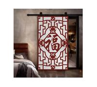 Siunwdiy Festive Minimalist Style Stained Glass Window Film Cut-Out Tracery Pattern Static Cling Privacy Frosted Film Anti-UV No Adhesive for Home Office Window,S42,60x200cm