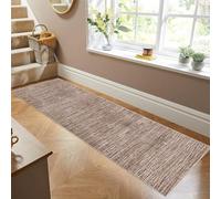 Siunwdiy Light Brown Carpet Runner Non Slip 60x240cm Hallway Area Rug Runner Washable Kitchen Mat Doormat Runner Floor Carpet Runner Rug for Hallway Entryway Kitchen Laundry Room
