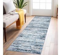 Siunwdiy Long Runner Rug for Hallway 100 x 360 cm Washable Carpet Runner Rug for Kitchen, Hall Runner Door Mat Indoor, Non Slip Stair Area Rug for Entrance, Front Door Hall Hallways Living Room