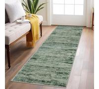 Siunwdiy Long Runner Rug for Hallway 80 x 420 cm Washable Carpet Runner Rug for Kitchen, Hall Runner Door Mat Indoor, Non Slip Stair Area Rug for Entrance, Front Door Hall Hallways Living Room