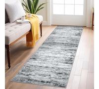 Siunwdiy Long Runner Rug for Hallway 90 x 370 cm Washable Carpet Runner Rug for Kitchen, Hall Runner Door Mat Indoor, Non Slip Stair Area Rug for Entrance, Front Door Hall Hallways Living Room