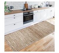 Siunwdiy Traditional Brown Hallway Runner Rug,Extra Long Carpet Runner for Household/Hotel/Stairs/Hall Non-slip Entrance Narrow Rugs Kitchen Floor Decor Mats,70X100CM