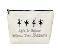 SIUNY Mommy Things Baby Things Cosmetic Bags Set - Mommy Things After Birth Hospital or Nursery Essentials, New Mom Gift for Makeup Travel Bag, Dance