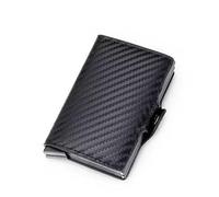 SIUSYACI Card Holder, Men Credit Card Holder, Slim Card Case Front Pocket Anti-theft-RFID Auto Pop up Travel Thin Wallets for Men, Carbon Fiber, Business