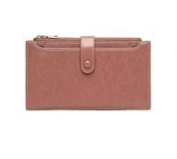 SIUSYACI Coin Purse - PU Leather Coin Holder - Small Wallet for Women,for Bank Cards Folded Bills Id Key Headset Lipstick Travelling Business, Pink, Fashion