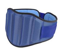 SIUSYACI Powerlifting Belt for Men, Thick Material, Padded Back Support Strip Design, Suitable for Men and Women, Fitness and Stretching Exercises (Navy, Medium)