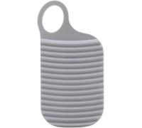 SIUSYACI Single Pack Handheld Mini Washboard - Portable Laundry Scrub Board for Travel, Camping & Home, Lightweight & Durable (Gray)