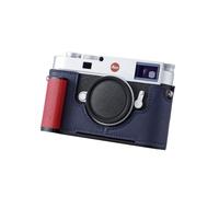 SIUTATDSH Camera Half Case for Leica M11/M11-P/M EV1, Vintage Metal Genuine Leather Camera Protective Cases Stylish Portable Shockproof (BlueRD)
