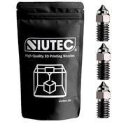 SIUTEC Hardened Steel Nozzle/Hardened Steel Nozzle Compatible with Elegoo Neptune 4 & Neptune 4 Pro - for 1.75 mm Filament - 0.2 0.4 0.6 0.8 1.0 mm - Also as a SET! (SET2: 0.4/0.6/0.8 mm (3 Nozzles))