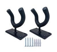 Siuwddee Acoustic Guitar Wall Mount - 2X Electric Guitar Wall Mount | Metal Acoustic Guitar Violin Ukulele Hanger with 4 Screws, 4 Expansion Tubes