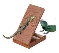 Siuwddee Bearded Dragon Basking Ramp,Tank Basking Rock Slate for Gecko - Terrarium Accessories for Pet Enthusiasts Tank Enclosure Vivarium Resting Playing Feeding Lizard Geckos Snakes
