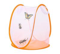 Siuwddee Butterfly Enclosure | 33x37cm Zipper Small Butterfly Net Cage | Foldable Growing Breeding House Small Catching Animal Feeder for Garden Outdoor Farms