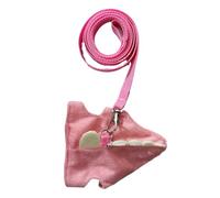 Siuwddee Ferret Harness and Leashes - Adjustable Small Bunny Harness and Leashes Set - Small Pets Clothes Cute Comfortable Ferret Stuff for Chinchilla Kittens, Daily Walking Jogging Photography Party