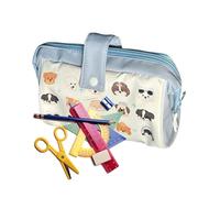 Siuwddee Large Pencil Case | Pen Bag Big Pencil Case,Ruler Organizer Zipper Closure Stationery Container for Journaling Commuting Marking Travel Painting Note-Taking