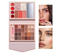 Siuwddee Makeup Palettes,Light Matte Glitter Eyeshadow Pallets | Smooth Face Makeup Tools, Colorful Eye Makeup Palette for Salon, Festival, Wedding, Birthday