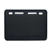 Siuwddee Motorcycle Plate Frame,Motorcycle Plate Frame Holder - Weatherproof Cover Exterior Accessories for Night Riding Commuting Long-Distance Travel Adventure