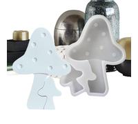 Siuwddee Mushroom Mold | Mushroom Mold for Fondant,3D Temperature Resistance Flexible Mould for Chocolate Soap Cookie Crafts Kitchen Candy Decorations