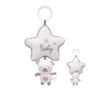 Siuwddee Music Rattle for Baby | Baby Stroller Musical Toy Hangable,Cute Lullaby Bunny Doll Sensory Companion for Early Learning Bassinet Cribs Pram Car Seat Pushchair