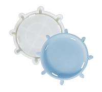 Siuwddee Silicone Tray Mold - Storage Tray Container Mold - Art Craft Rudder Design Plaster Moulds for Making Jewelry Plates Decoration Room Home Wedding Table