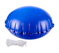 Siuwddee Winter Pool Pillow,Inflatable Pillow for Pool - 4x4Ft Anti-freeze with Rope Air Balloon for Water Support Ice Balance Backyard Swimming Tank Cover Ground Cold Weather
