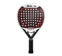 Siux Sanyo Pro 3 Racquet, Diablo Revolution, Carbon 15K 45º, Medium Touch, Tubular 3K Aramid, Dual Pro Grip, Padel, Advanced, Tennis, Siux