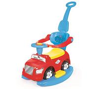 Dolu Toddler Kids Step Car 4 In 1 Ride On Push Outdoor Rocking Toy Walker Yellow