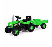 Siva 705 8053 EA Tractor Pedal Operated & Trailer, red