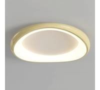 SIVAJI Creative Macaroon Panel Lights Dimmable Brightness Stepless Flat Light Minimalist Style Elegant Ceiling Lighting Fixtures Industrial Colorful Flush Lamp for Bedroom Child Room Laundry