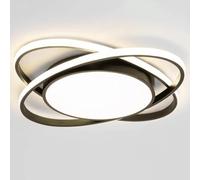 SIVAJI European Style Vintage LED Ceiling Flush Lights Creative Colorful Panel Lamp Household Energy Saving Flat Light Personalized Embedded Installation Lighting Fixtures for Bathroom,Living Room,