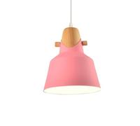 SIVAJI Macaron Creative Pendant Lights Fashionable Nordic Style Ceiling Light Chandelier Kitchen Island Metal Hanging Lamp 1-Light Scandinavian Lighting Fixture for Over Sink Hallway Foyer Fast Food