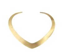 SiVaji Necklace Pendant Chain Men Women Jewellery Necklace Collar Necklace V Shape Necklace Gold Color Collares Torques Statement Gold