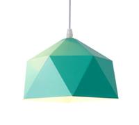 SIVAJI Polygon Personalized Pendant Lamp Nordic Style Macaron Color Chandelier Fashionable Elegant Hanging Light Scandinavian Creative Lighting Fixture for Restaurant Home Fast Food Teahouse