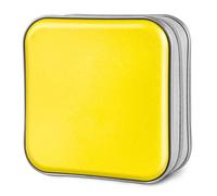 Siveit CD Case, 40 Capacity CD/DVD Case Holders Wallet Hard Plastic DVD Disc Cases Storage Binder for Car Home Office Travel (Yellow)