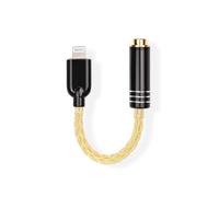 SIVGA Lightning to 4.4mm Audio Adapter HiFi DAC Adaptor Compatible with iPhone 14 13 12 11 Pro Max 7 8 Plus SE X XR XS