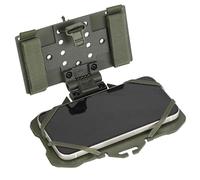 SIVIGEAR Tactical MOLLE Phone Holder for Plate Carrier Accessories - Fits 4.7"-6.4" Smartphones - Secure Chest Mount for Hunting & Tactical Gear, Camera-Compatible Design Ranger Green